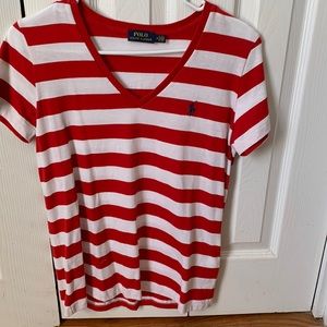 Polo RL short sleeve cotton knit top